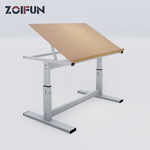 [Hot Item] Wood Height Adjustable Art Students Furniture Home Drafting Table Drawing Table