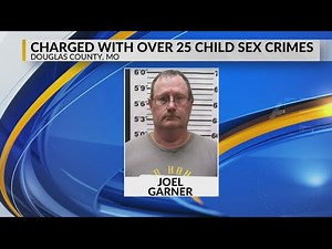 Ava man charged with over 25 counts of child sex crimes