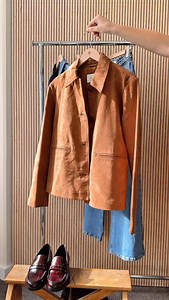 39K views · 521 reactions | BACK IN STOCK 癩 Elle vous avait manqué ? Nous aussi ! La veste en daim 100% cuir est de retour, toujours aussi stylée ✨  Du 34 au 48  Disponible sur promod.fr & en boutique BACK IN STOCK 癩 Missed it? So did we! The 100% leather suede jacket is back — just as stylish as ever ✨  Sizes 34 to 48  Available on promod.com & in stores | Promod | Facebook