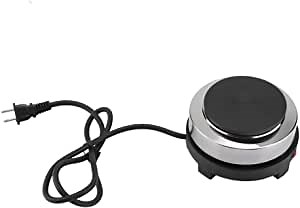 Portable Electric Mini Stove Hot Plate, Multifunction Kitchen Electric Hot Heater for Soup Porridge and Hot Pot Cooking (US Plug 110V)