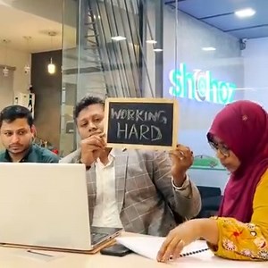 Counting down the days: 5 to go! Are we working hard or hardly working? Either way, the finish line is in sight! 💪🎉 #shohoz | Shohoz