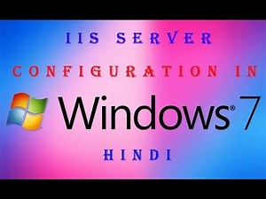 Internet Information Server (IIS 7) || iis server configuration in windows 7