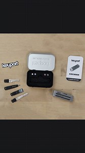 The Keyport Slide is back! Choose between machined #titanium or aluminum. Key organizer, customizable multi-tool, and fidget toy, all-in-one. … #keyport #everydaycarry #keyorganizer #fidget #fidgettoy | Keyport