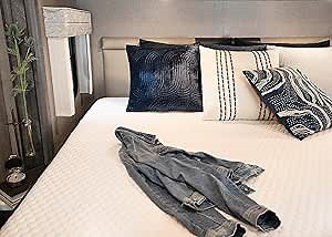 Brooklyn Bedding Aurora Luxe RV Mattress - Soft, Short Queen (60x74)