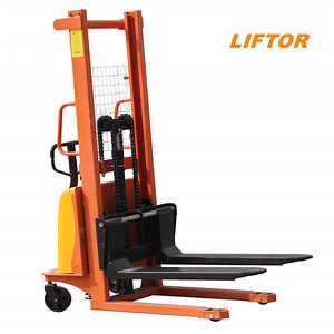 [Hot Item] Electric Hydraulic Lifter 3 Ton Price Hand Forklift Semi Electric Forklift