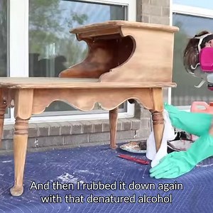 How To Remove Chalk Paint From Furniture | Pretty Distressed | Pretty Distressed