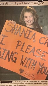 Playing Edmonton today and feeling overwhelmed thinking about this moment in the same city 18 years ago that led to being here today 😭❤️ | Tenille Townes