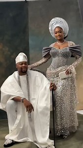 7.4K views · 4.3K reactions | Beautiful couple ❤️ Designer @mirah.ng Makeup @ariyike_mua Gele @petergele_ Fabric @levy_fabrics Photography @kunmi.owopetu #tailorcataloguepage | Naija Tailors | Facebook