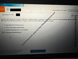 WGU D446 Adult Health OA 2