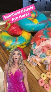 1.1K views | The Rainbow Bagel! #bagels #bagels | Black Wax Cafe | Facebook