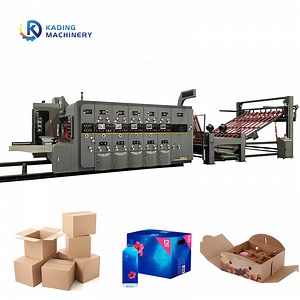 [Hot Item] Full Automatic Corrugated Making Machine for Pizza Box Printer Cardboard Printing Machine