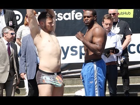 HUNG LIKE A RHINO - AGAIN! - DAVE ALLEN v LENROY THOMAS - OFFICIAL WEIGH IN / BROOK v SPENCE