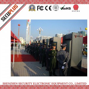 [Hot Item] Walk Through Gun Detector 18 Zones Alarming Arched Metal Detector