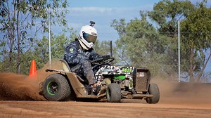 Mower racing action headlines weekend’s entertainment