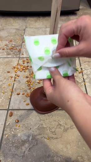 woman shows how to clean to floor on a budget #Reels | Paul Vu Tv