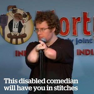 This disabled comedian will have you in stitches 😂😂 | VT