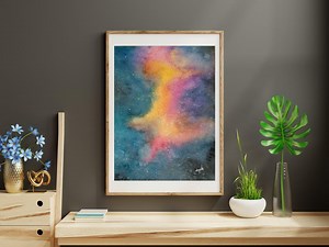 Nebula Watercolor - Etsy Canada