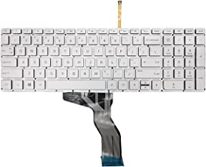 ANTWELON Replacement Laptop Keyboard Backlight for HP 15-AU 15-BC 15-AW 15-AB 15-AK 15-BC 15-BC US Layout