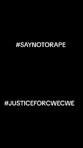 NO TO RAPE. WE DEMAND JUSTICE FOR CWECWE. #JUSTICEFORCWECWE | Zola Hashatsi
