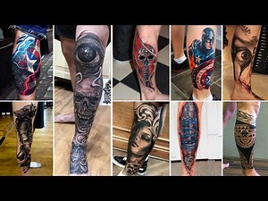 Most Attractive Leg Tattoos For Men 2022 | Leg Tattoo Designs For Guys 2022 | Just Tattoos
