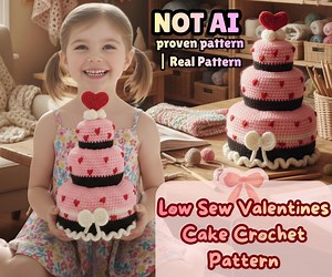 Amigurumi Crochet Cake Pattern | 3-tier Celebration Cake With Heart (PDF) - Etsy UK