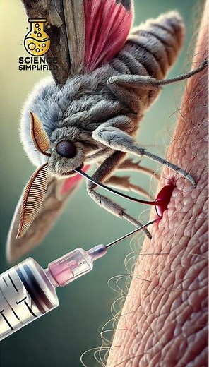 Vampire Moths: The Tiny Dracula in Moth Form| Science Simplified #facts #nature #biology #insects