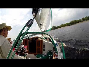 Sailing a Bayfield 32C on the St. Croix River