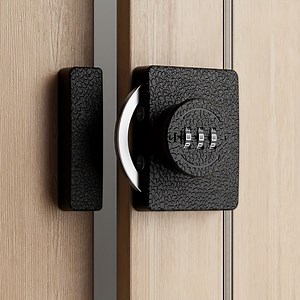 [Hot Item] Zinc Alloy Drawer Cabinet 3 Code Digit Combination Slide Door Latch Lock