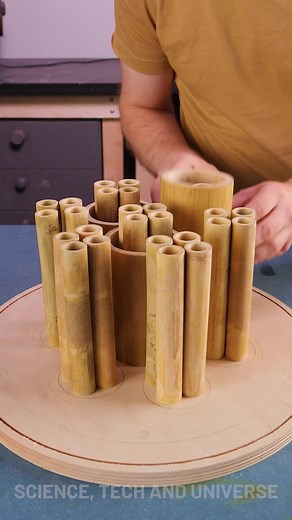 Filling Bamboo With Epoxy Thanks for watching! Please be aware that this video is for entertainment purposes and the techniques shown should not be attempted at home! | Science, Tech and Universe