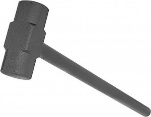 Gorilla Sports Gewichthamer - Sledge Hammer - Fitnesshamer - Crossfit - Gietijzer met... | bol