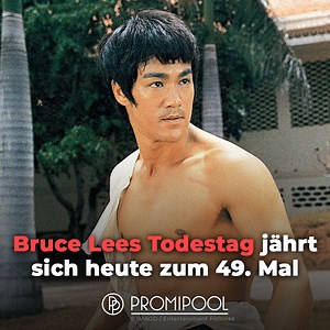 Bruce Lees Todestag jährt sich heute zum 49. Mal 🖤 Wir werden ihn niemals vergessen! | Promipool Retro