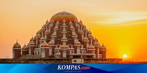 5 Pesona Masjid 99 Kubah Makassar yang Punya Arsitektur Unik