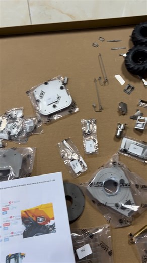 2.8K views · 72 reactions | Lesu 6MDX and skid steer loader is sorting for painting now, we can paint whatever color you like | LESU RC USA | Facebook