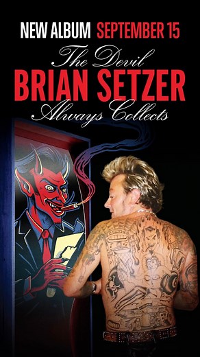 Brian announces new album, 'The Devil Always Collects' to be released Sept. 15th. Pre-order now stream and watch the brand new video for the "Girl On The Billboard" 💥 https://lnk.to/BrianSetzer | Brian Setzer