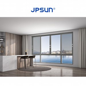 [Hot Item] Custom Size Horizontal Sliding Windows American Standard High-Quality Commercial Buildings Windows