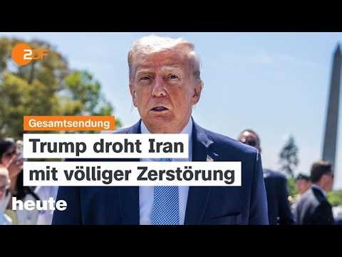 heute 19:00 Uhr vom 07.04.2026 Iran-Krieg, steigende Spritpreise, E-Autoboom