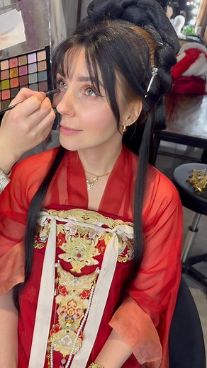 Transformation from Ukranian 🇺🇦to Chinese girl 🇨🇳#china #chinesegirl #chinesestyledress #saudiarabia #ksa | Dasha Skorina