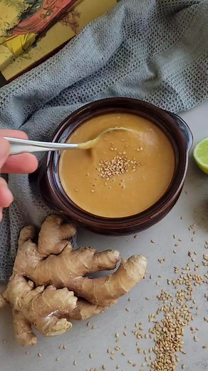 Asian Miso Dressing! Perfect for salad, roast veggies, or as a dip! Get the recipe: https://sweetcsdesigns.com/asian-miso-dressing/ | Sweet C's