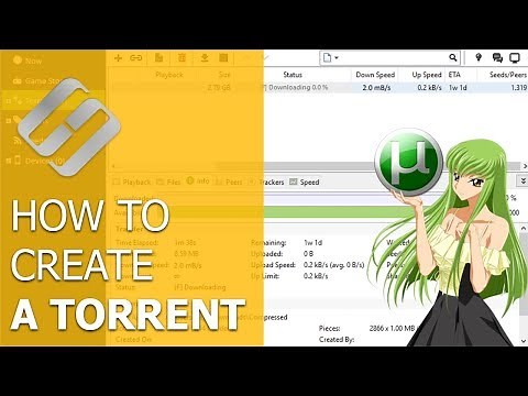 📤 How to Create a Torrent File and Start Sharing 🎞️📁