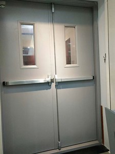 [Hot Item] 120 Mins Whi UL Listed Steel Fire Rated Doors with Finished Painting