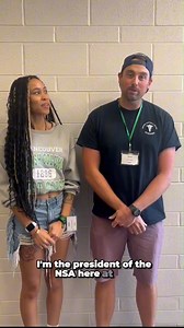 Studying nursing? 🩺☤ join Devin and Brad at the Nursing Student Association for study groups, resources and meet other students who are studying toward a common goal. 📚 | Oakland Community College