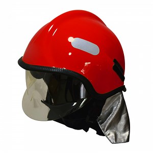 [Hot Item] Protective Firefighter Rescue Helmet Helmet Anti Corrosion Radiation and Heat Resistant Fire Fighting Helmet