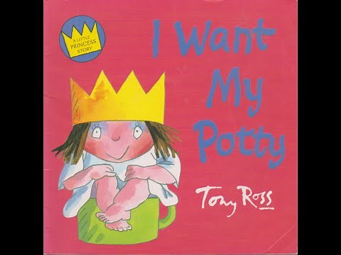 I Want My Potty - Read Aloud Little Princess Story For Children (Story time with Benji)