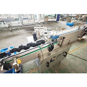 [Hot Item] Automatic Round Bottle Metal Cans Labeller Labeling Machine