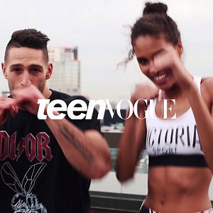 Ain’t no workout like a Victoria's Secret model workout. 👊 Watch as one Angel teaches you some boxing-inspired moves you can easily do at home! | Teen Vogue