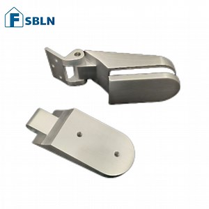 [Hot Item] Upper and Lower Door Hinge Frameless Shower Enclosure Hinges with Stainless Steel Glass Door