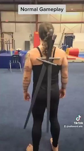 Witcher 3 combat vs gameplay #shorts