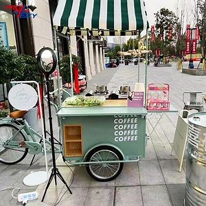 [Hot Item] Street Mobile Vending Food Carts Hot Dog Ice Cream Sweet Cart