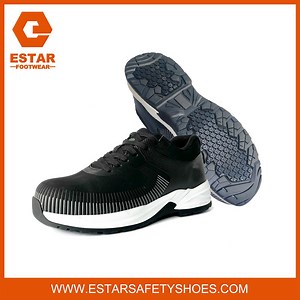 [Hot Item] Sports Men Metal Free Airport Friendly Composite Toe Cap Safety Shoes Footwear