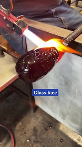 Glass Face Sculpting Process by Theo Brooks